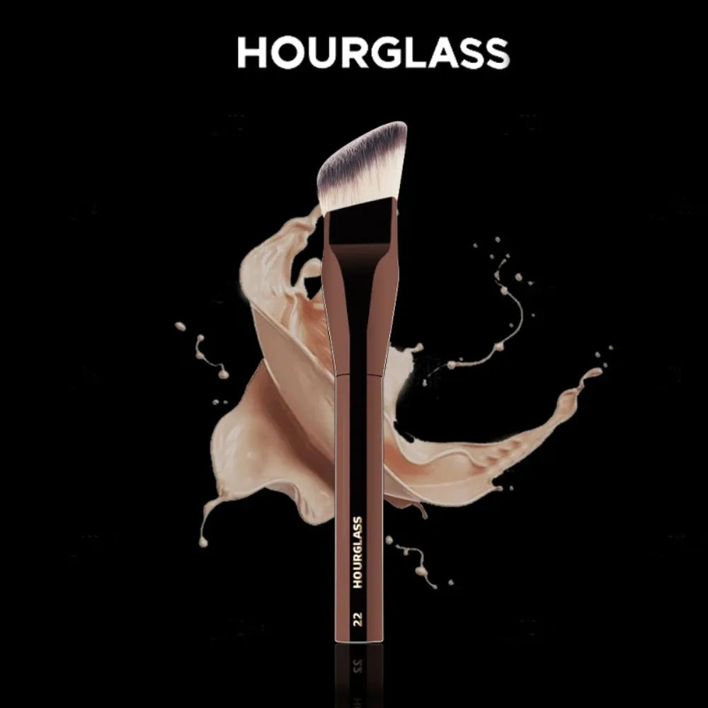 Synthetic Angled Foundation Brush For Cream And Blush Makeup Tool