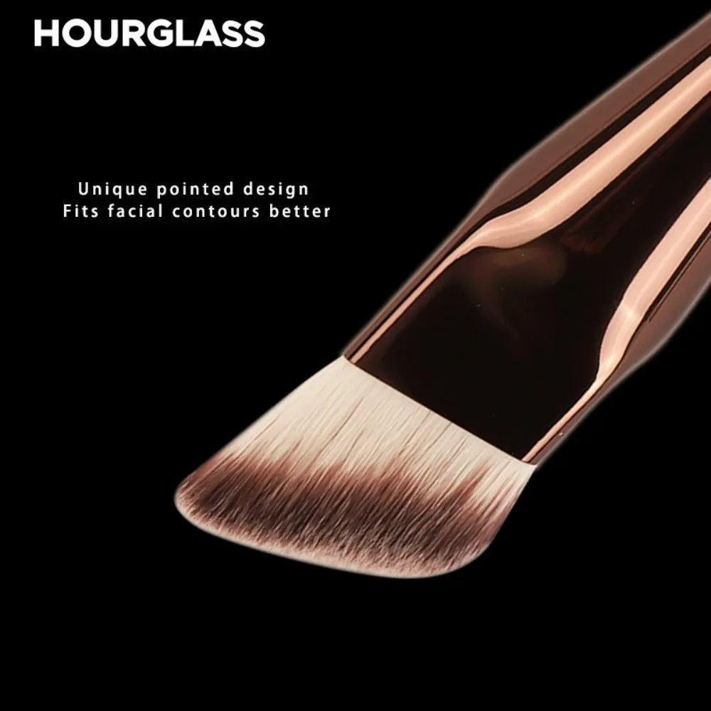 Synthetic Angled Foundation Brush For Cream And Blush Makeup Tool